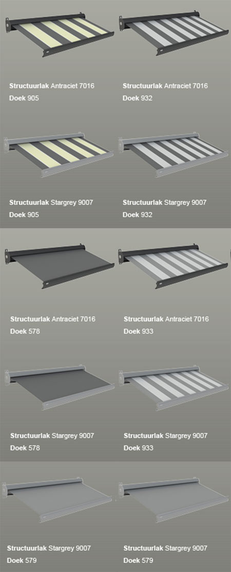 ibizalimited knikarmscherm beschikbare kleuren